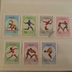 Set van 7 postzegels - OLYMPISCHE SPELEN MEXICO 68, Postzegels en Munten, Postzegels | Thematische zegels, Sport, Verzenden, Gestempeld