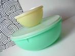 Vintage pastel kommen van Tupperware, Verzenden