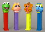 4 PEZ dispensers The Muppet Show / PEZ The Muppets uit 1991, Ophalen of Verzenden, Zo goed als nieuw