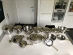 Batterie de cuisine / casseroles / marmites. Comme neuf., Comme neuf, Inox, Ensemble de casseroles, Plaque céramique