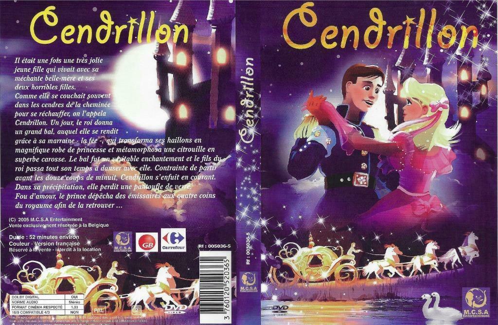 Cendrillon DVD