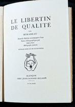 Le Libertin de Qualité 1929 Mirabeau 1/320 ex Numéroté, Antiquités & Art, Enlèvement ou Envoi