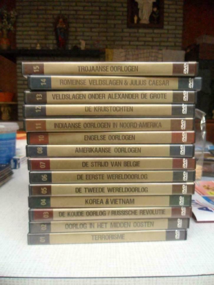 Historische oorlogen in woord en beeld volledige reeks, Cd's en Dvd's, Dvd's | Documentaire en Educatief, Oorlog of Misdaad, Ophalen of Verzenden