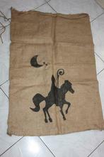 Grand sac St Nicolas en toile de jute, Utilisé, Enlèvement ou Envoi