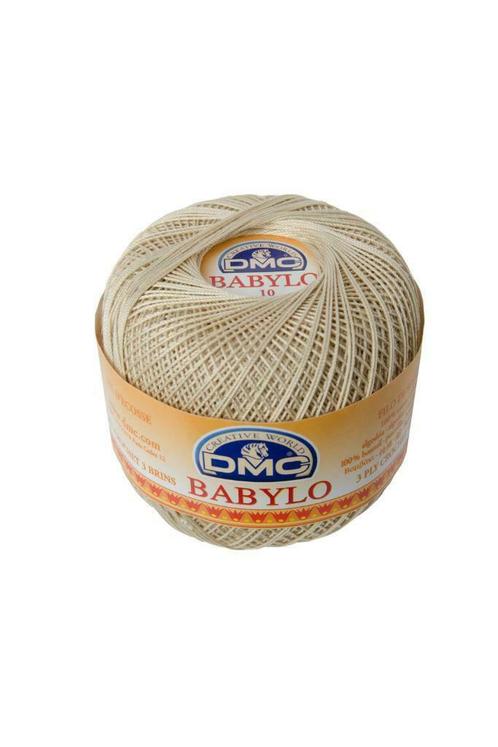 coton DMC Babylo n10 - 50 gr coloris 822 beige, Hobby & Loisirs créatifs, Tricot & Crochet, Neuf, Crochet, Enlèvement ou Envoi