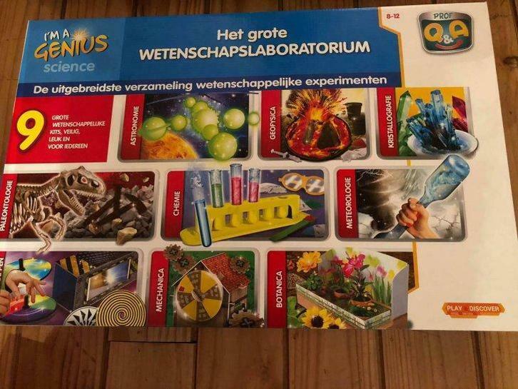 Het grote wetenschapslaboratorium als nieuw !!!, Kinderen en Baby's, Speelgoed | Educatief en Creatief, Gebruikt