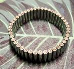 Superbe bracelet Swatch Lustro Crystal, Ophalen of Verzenden, Gebruikt, Grijs, Staal