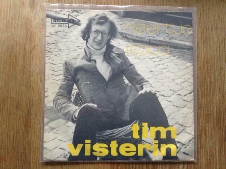 single tim visterin, Cd's en Dvd's, Vinyl Singles, Single, Nederlandstalig, 7 inch, Ophalen of Verzenden