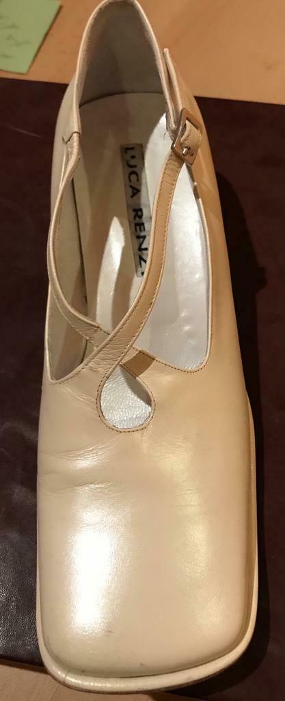 Ecru schoenen met sleehak Luca Renzi maat 39, Kleding | Dames, Trouwkleding en Trouwaccessoires, Gedragen, Schoenen, Beige, Ophalen