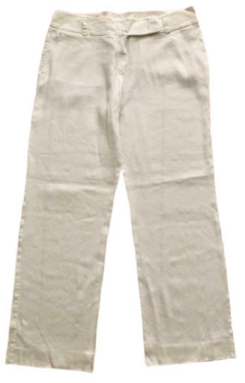 Laurel lange broek - FR 42, Kleding | Dames, Broeken en Pantalons, Zo goed als nieuw, Maat 42/44 (L), Wit, Lang, Verzenden