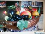 antique bassine en cuivre rouge  non garnie, Ophalen, Koper
