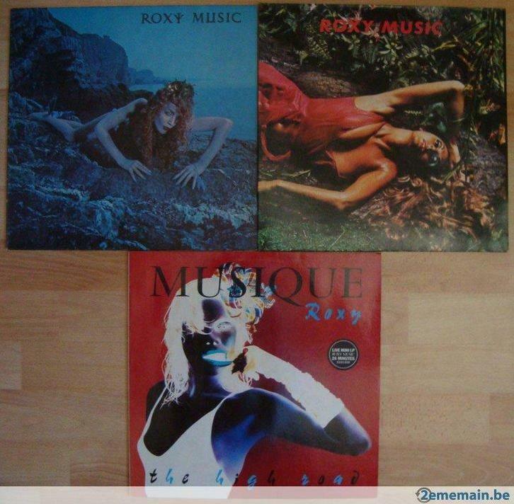 roxy music + bryan ferry, 1 lp, 1 maxi, 3 CD, 1 DVD, Diversen, Overige Diversen, Gebruikt, Verzenden
