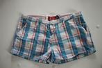 SHORT A CARREAUX NEUF SUPERDRY TAILLE SMALL, Taille 36 (S), Courts, Bleu, Superdry