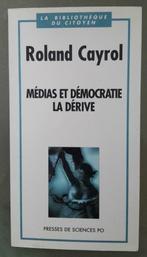 Médias et Démocratie à la Dérive : R. Cayrol : FORMAT MEDIUM, Boeken, Filosofie, Gelezen, Ophalen of Verzenden, Wijsbegeerte of Ethiek