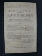 doodsprentje Roppe Jean Baptiste  Wavre 8 juin 1843 + Wavre, Verzamelen, Bidprentjes en Rouwkaarten, Verzenden, Rouwkaart