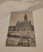 Postkaart Middelburg 1912 - stadhuis, Verzamelen, Postkaarten | Buitenland, Ophalen of Verzenden, Voor 1920, Gelopen, Overig Europa