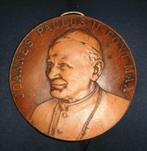 Plaasteren medaillon paus Johannes Paulus II, Comme neuf, Image, Envoi, Christianisme | Catholique