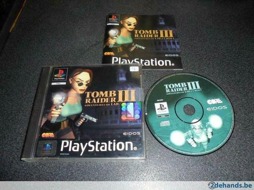 Playstation 1 Tomb Raider III (orig-compleet), Games en Spelcomputers, Games | Sony PlayStation 1, Gebruikt, Ophalen of Verzenden