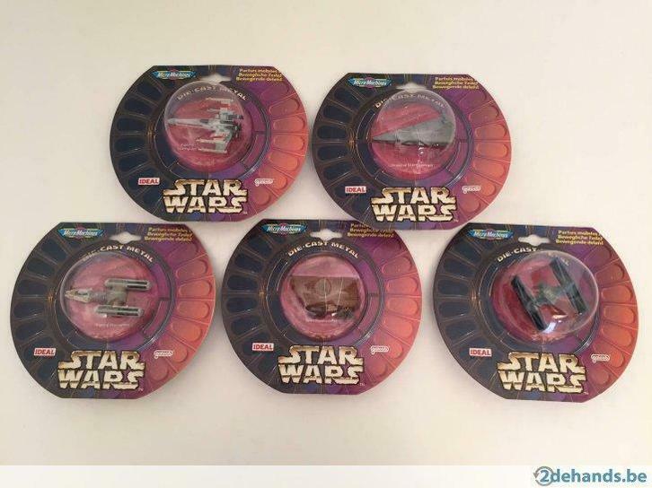 Star Wars Micro Machines die-cast complete set (6) '97, Verzamelen, Star Wars, Nieuw, Ophalen of Verzenden