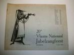 Boek-Program 20e Vlaams Nationaal Jubelzangfeest, Boeken, Muziek, Ophalen of Verzenden, Gelezen, Overige onderwerpen