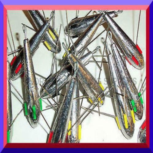 klapankerlood in 120 - 145 - 165 - 195 - 235 gram a 2,50€/st, Watersport en Boten, Hengelsport | Zeevissen, Nieuw, Dobber of Lood