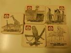 bierviltjes CRISTAL ALKEN (ZOO Antwerpen), Verzamelen, Merken en Reclamevoorwerpen, Ophalen of Verzenden, Zo goed als nieuw, Gebruiksvoorwerp