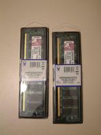 2 barrettes de RAM Kingston (DDR / 512Mb / 266MHz), Informatique & Logiciels, Mémoire RAM, DDR, Desktop, Utilisé, Enlèvement ou Envoi