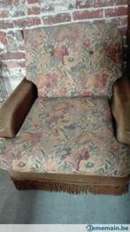 Fauteuil vintage, Maison & Meubles, Utilisé, Tissus