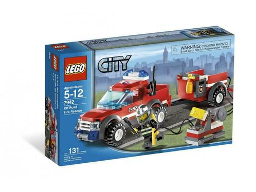 Lego 7942 Brandweer Pick-Up Truck NIEUW & SEALED  Elders 75€, Kinderen en Baby's, Speelgoed | Duplo en Lego, Nieuw, Lego, Complete set