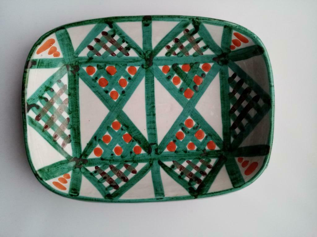 Vallauris keramiek schaal van Antoine Fazio jaren 50/60, Antiek en Kunst, Antiek | Keramiek en Aardewerk, Ophalen of Verzenden