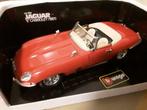 Jaguar type E Burago, Polistil, Maisto, .. 1/18, Ophalen of Verzenden, Nieuw, Auto, Burago