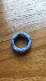 Bague en pierre naturelle de Sodalite, Nieuw, Overige materialen, Blauw, 17 tot 18