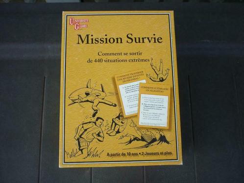 Jeu de société - Mission Survie - University Games, Hobby en Vrije tijd, Gezelschapsspellen | Bordspellen, Gebruikt, Een of twee spelers