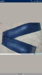 Jeans  long bermuda 36, Ophalen, Gedragen, Blauw, Overige jeansmaten