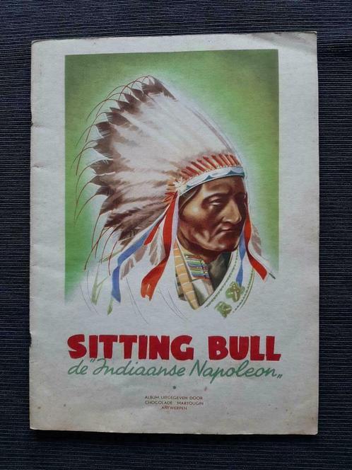 Prentenalbum: Sitting Bull, De "Indiaanse Napoleon" 1950, Verzamelen, Foto's en Prenten, Zo goed als nieuw, Prent, Overige onderwerpen