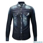 Hemden van Dsquared2 L en XL stuk prijzen, Kleding | Heren, Ophalen, Nieuw, Blauw, Dsquared2