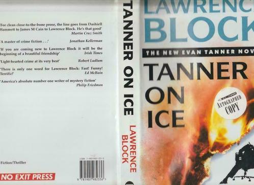 Tanner on Ice by Lawrence Block (getekend schrijver) 1e ed., Boeken, Taal | Engels, Zo goed als nieuw, Fictie, Ophalen of Verzenden