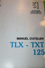 Peugeot  TLX - TXT 125  Handboek, Nieuw, Peugeot, Verzenden