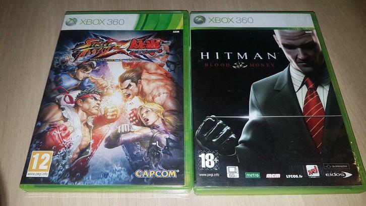 Hitman : Blood money + Street Fighter X Tekken, Games en Spelcomputers, Games | Xbox 360, Ophalen of Verzenden