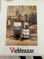 Kartonnen bordje Vichtenaar Verhaeghe Vichte Anzegem, Verzamelen, Ophalen of Verzenden, Gebruikt, Reclamebord