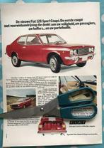 Oude advertentie Fiat 128 Sport Coupé 1972, Auto's, Zo goed als nieuw, Verzenden