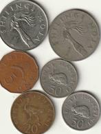 lot van 6 munten van Tanzania ,,zie foto "s ,,Nr 4236 ,, ook, Postzegels en Munten, Munten | Afrika, Ophalen of Verzenden, Tanzania