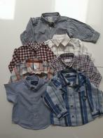 Set jongenshemdjes maat 74, Kinderen en Baby's, Overhemdje of Bloesje, Gebruikt, Ophalen of Verzenden, H&M