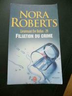 Livre Nora Roberts : Filiation du crime, Livres, Enlèvement, Utilisé