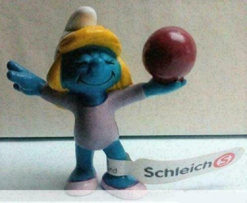 Les schtroumpfs : schtroumpfette gymnaste 20740, Collections, Schtroumpfs, Comme neuf, Poupée, Figurine ou Peluche, Schtroumpfette