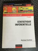 Statistique inférentielle  - 2ème cycle -édition Dunod, Livres, Mathématiques A, Enlèvement, Utilisé