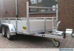 Verstevigde geremde bakaanhangwagens 2,7x1,3m te 9300 Aalst, Nieuw, Ophalen