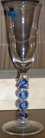 2 Champagneglazen    2000   (m)(doos 1), Verzamelen, Ophalen of Verzenden