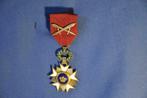 §  medaille chevalier de l'ordre leopold, Verzamelen, Militaria | Algemeen, Ophalen of Verzenden, Overige soorten, Lintje, Medaille of Wings