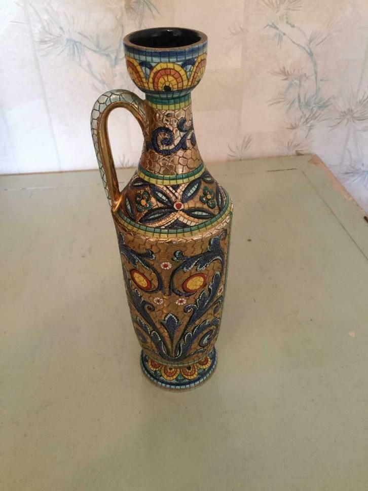 Vazen - kruiken - kommen - schalen, Huis en Inrichting, Woonaccessoires | Vazen, Gebruikt, Overige kleuren, Overige materialen